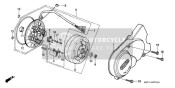 Cárter izquierdo Cubrir/ Generador (2)